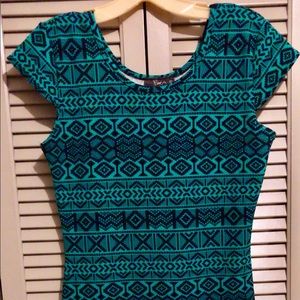 Pinc Aztec Design Dress NEVER WORN